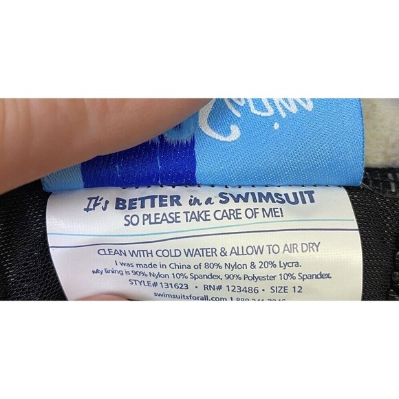 Swimsuits for all womens‎ one piece swimsuit. Leopard Print Ruffles. Size 12 NEW - Picture 8 of 14